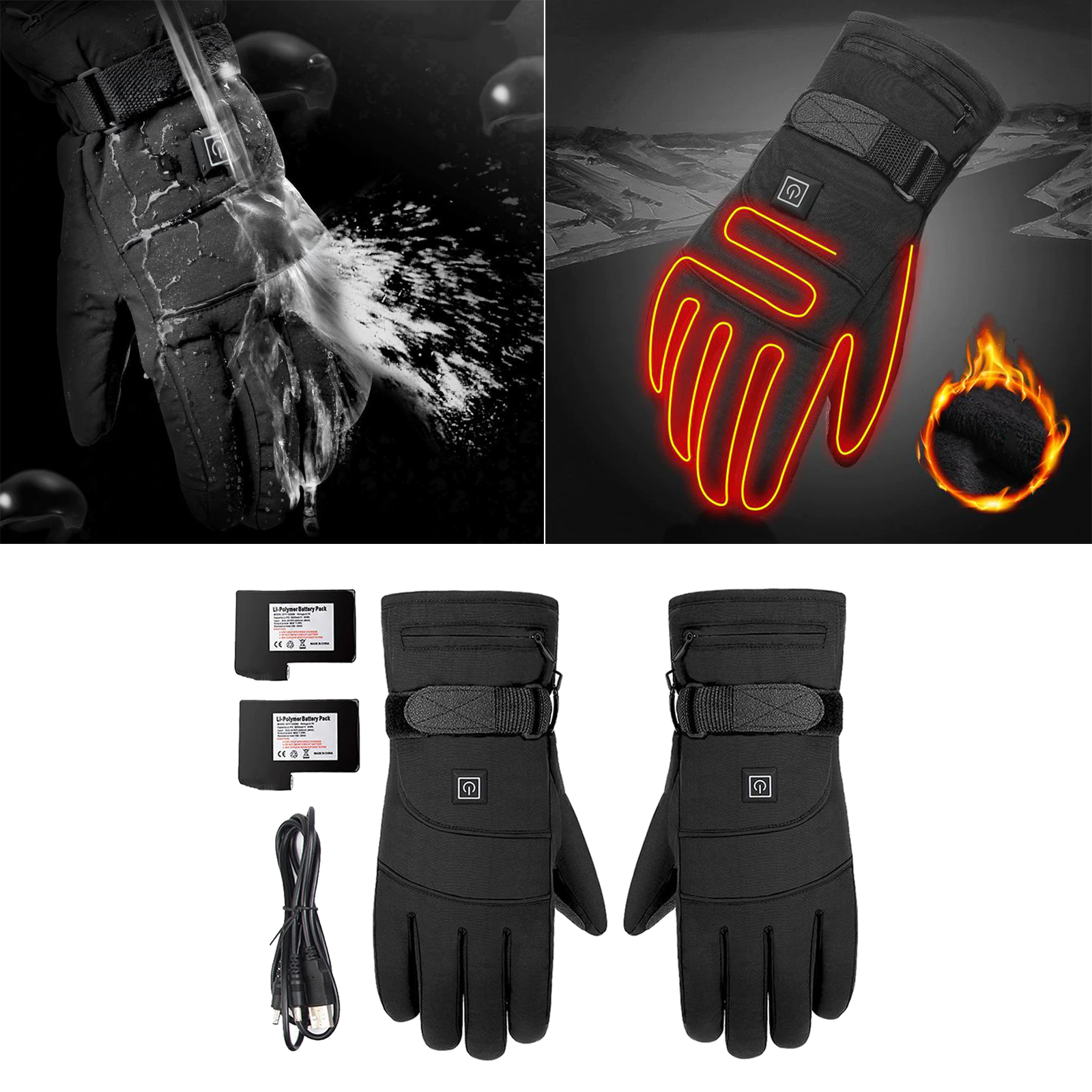 genopladelige opvarmede handsker – Aarhus Lager