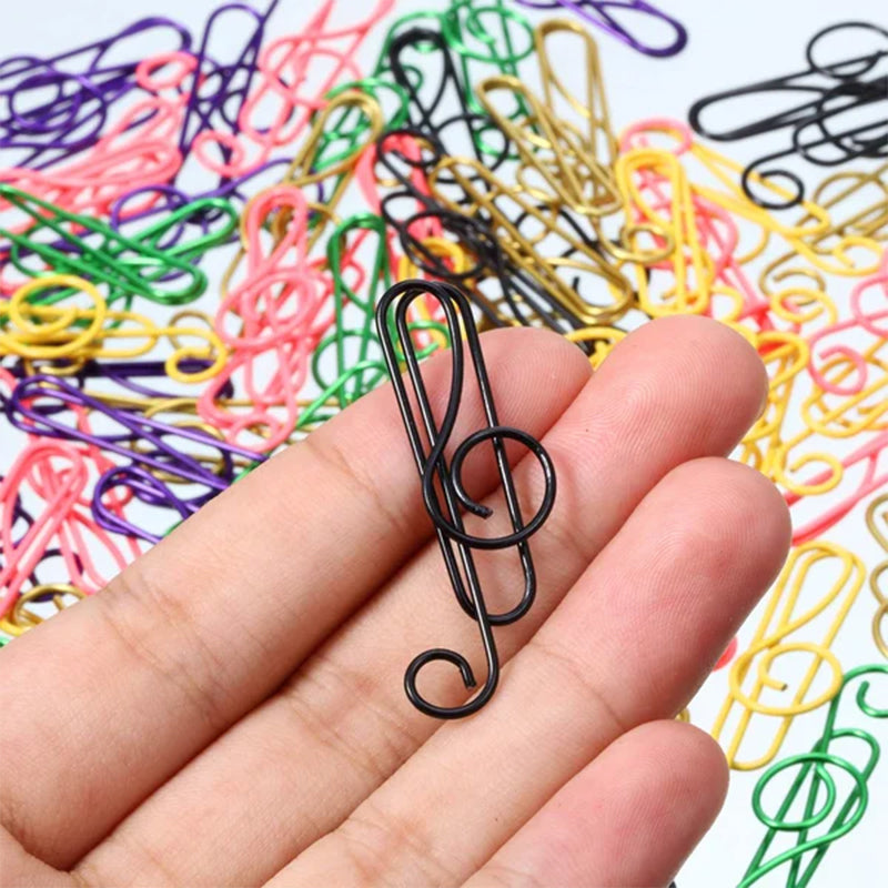 Treble marker meerkleurige metalen paperclips