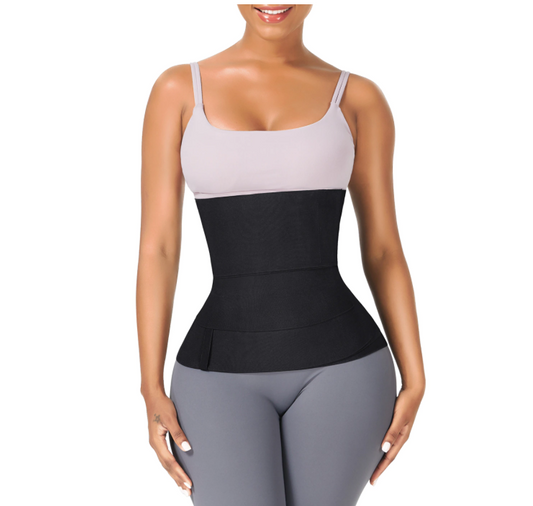 Sculptshe Tummy Wrap Waist Trainer Slankende krop Shapewear Belt Fat Compression