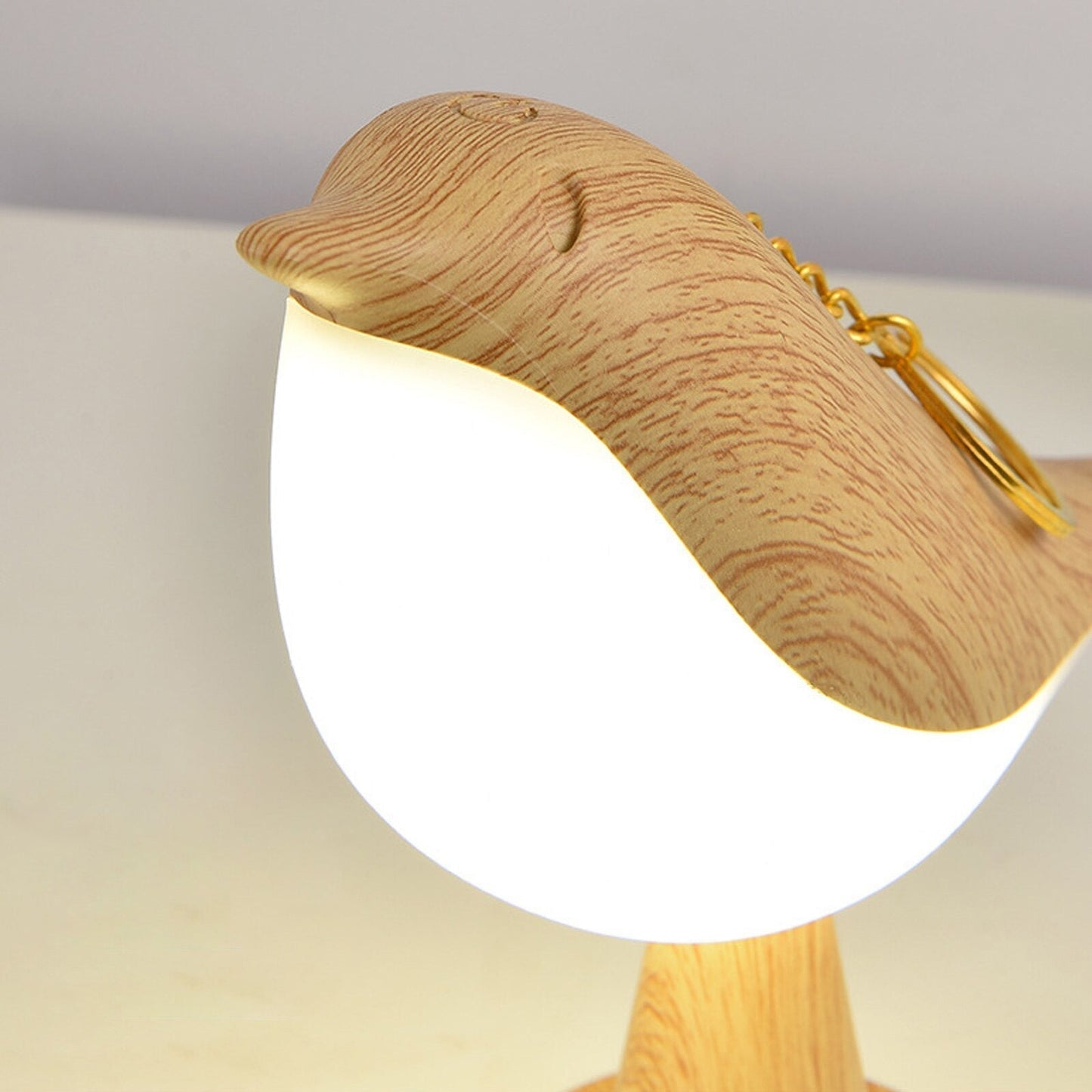 Genopladelig Lucky Bird-bordlampe