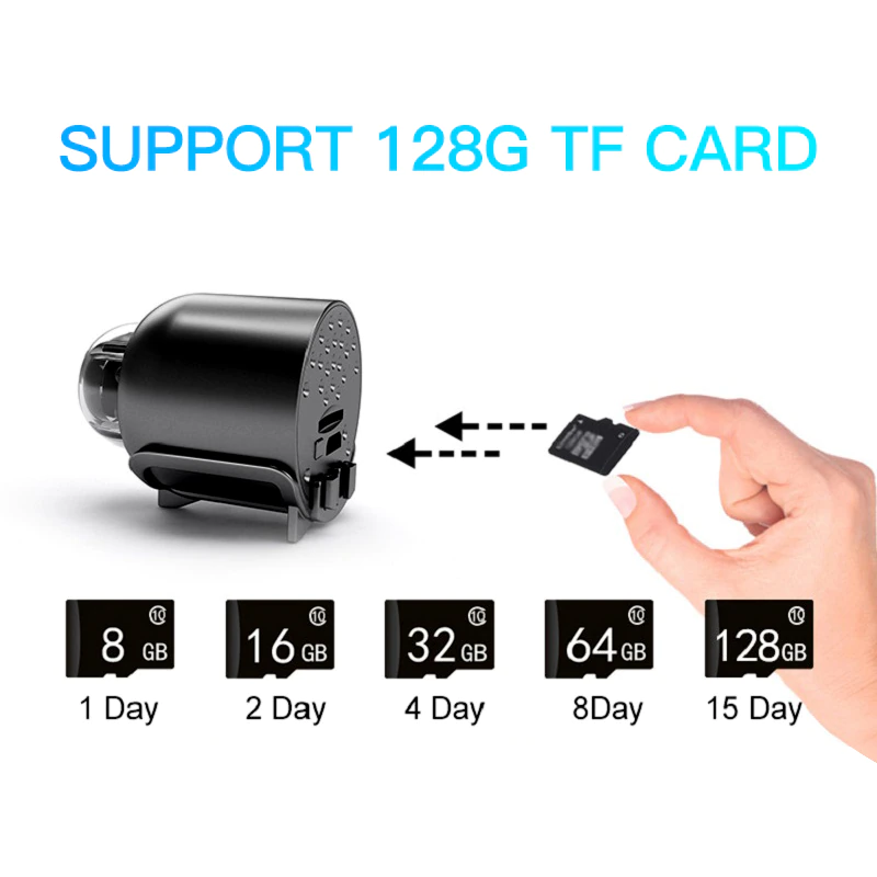 Mini Cam Full HD Trådløst trådløst IP-sikkerhedskamera