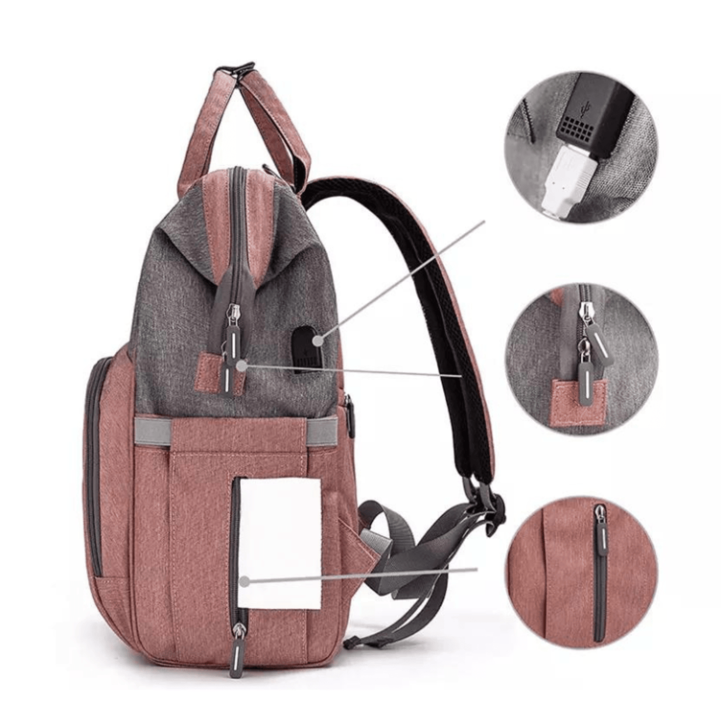 Folding Momy Backpack - 4 i 1 Babytas