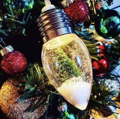 Sne pærer - Juletræsbelysning
