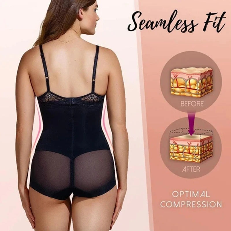 Magic Tummy Control Shapewear højtaljede hip-lift trusser med høj talje