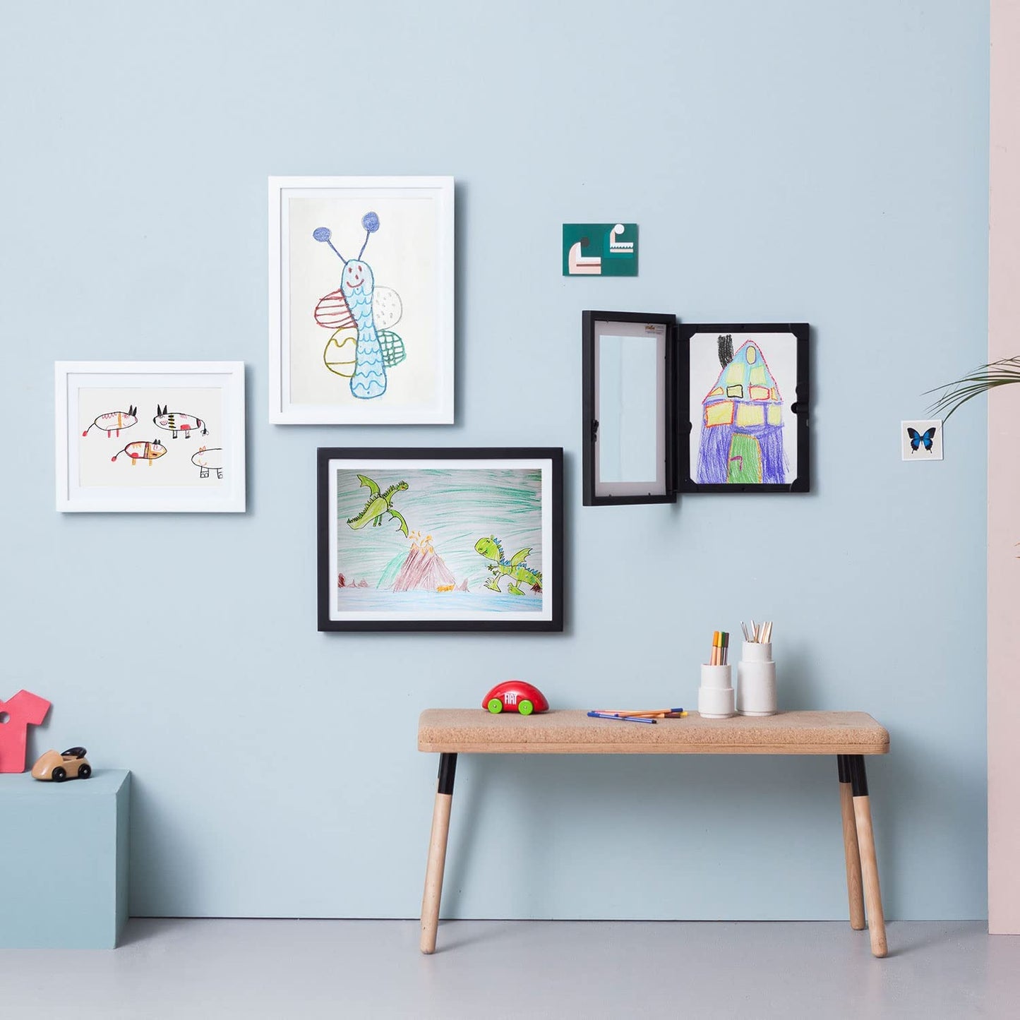 Kidsart- Galleri med kunstrammer til børn