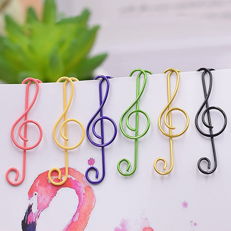 Treble marker meerkleurige metalen paperclips