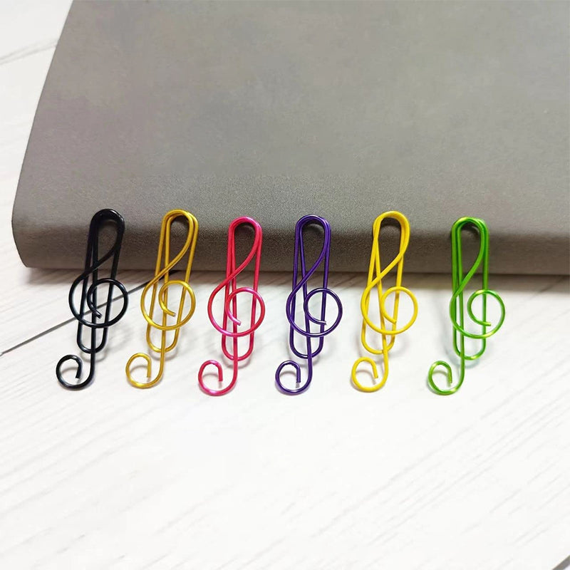 Treble marker meerkleurige metalen paperclips