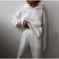 Oversized joggingdragt med høj talje