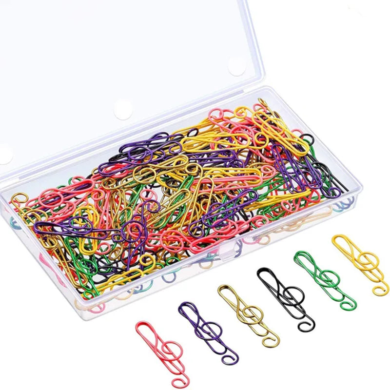 Treble marker meerkleurige metalen paperclips