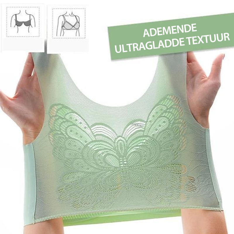 Ultra-tynd Ice Silk Comfort BH i stor størrelse