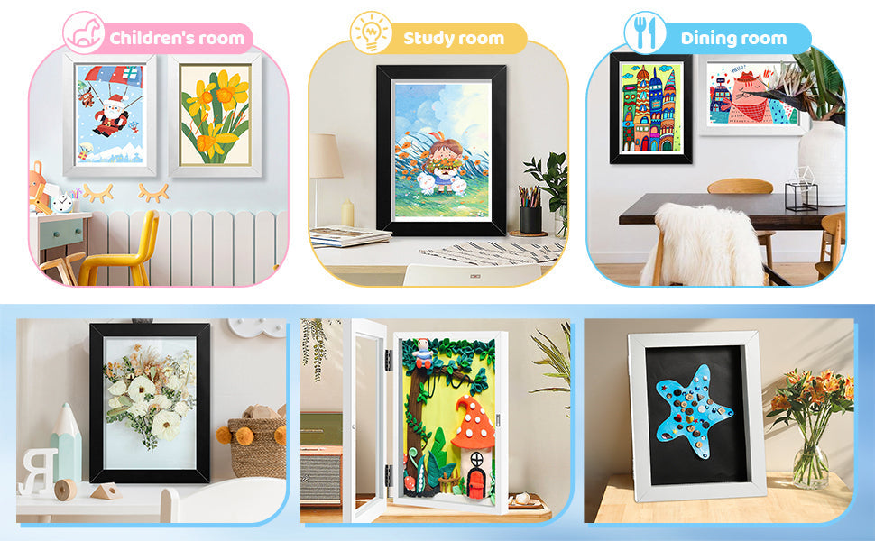 Kidsart- Galleri med kunstrammer til børn