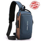 Crossbody SideBag Anti-tyveri med Oplader