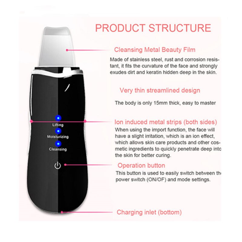 Ultrasonic Skin Scrubber