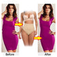 Slankende taljetræner - Butt Lifter Usynlige sømløse trusser Tummy Control Shaper Plus Size til kvinder