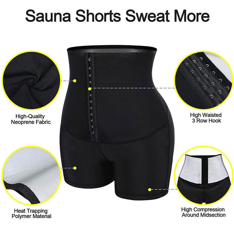 Sved Sauna bukser Body Shaper Waist Trainer