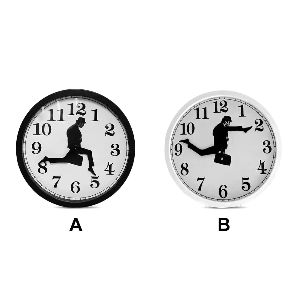 Silly Walk Clock | Løber tør for tid