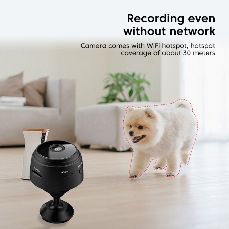 MiniCam  |  1080P Mini WiFi Kamera