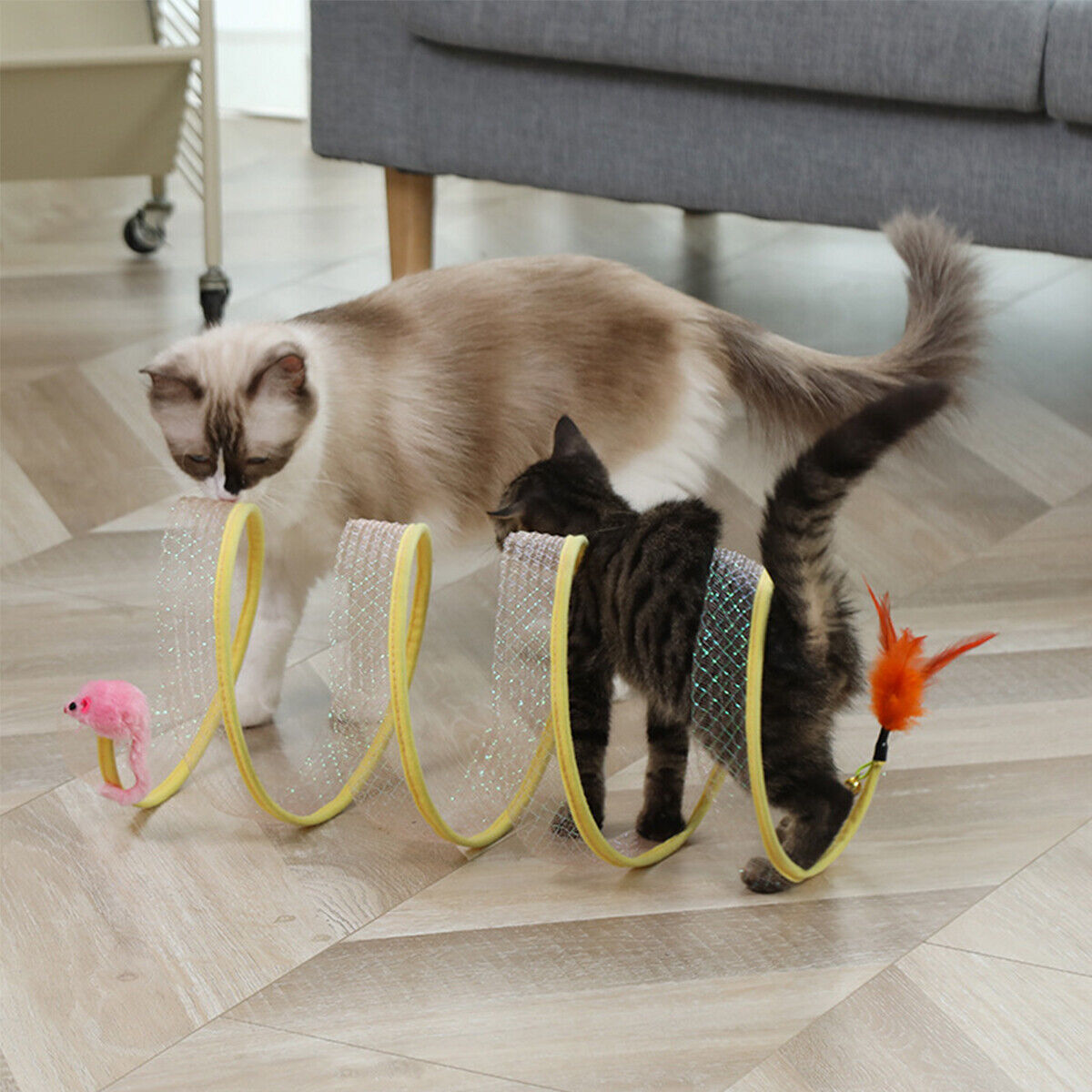 Nuværende rotation Sørge over Spiral-legetøj til katte – Aarhus Lager