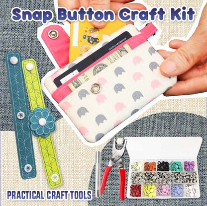 Snap Button DIY håndværkssæt