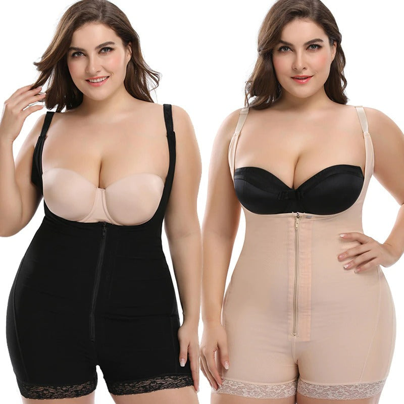 Kvinder Tummy Control Bodysuit Shapewear Plus Size