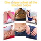 Slankende taljetræner - Butt Lifter Usynlige sømløse trusser Tummy Control Shaper Plus Size til kvinder